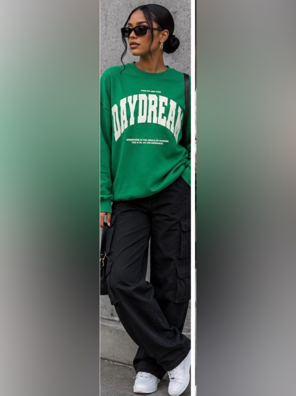 Garcia Green 'Daydream' Graphic Sweatshirt - Women